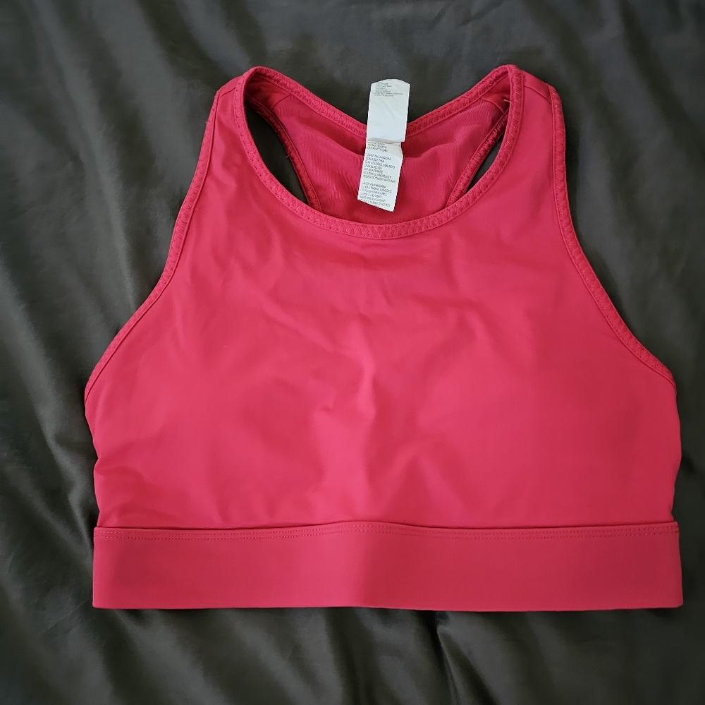 Fabletics Sports Bra - Medium Pink